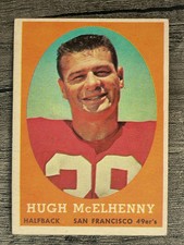 1958 Topps #122 Hugh McElhenny (VGEX)