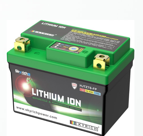 Batterie Moto Lithium Tm Racing Smm 530 F Es Black Dream 2009 2010 YTZ7S Skyrich-image