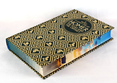 Homer - The Odyssey & The Iliad Sprayed edges Deluxe Classic