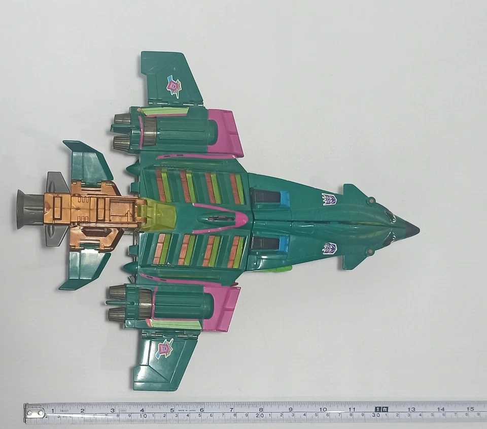 HASBRO VTG 1992 TRANSFORMERS G1 EUROPEAN PREDATORS SKYQUAKE 100% COMPLETE ROBOT - Image 4 of 4