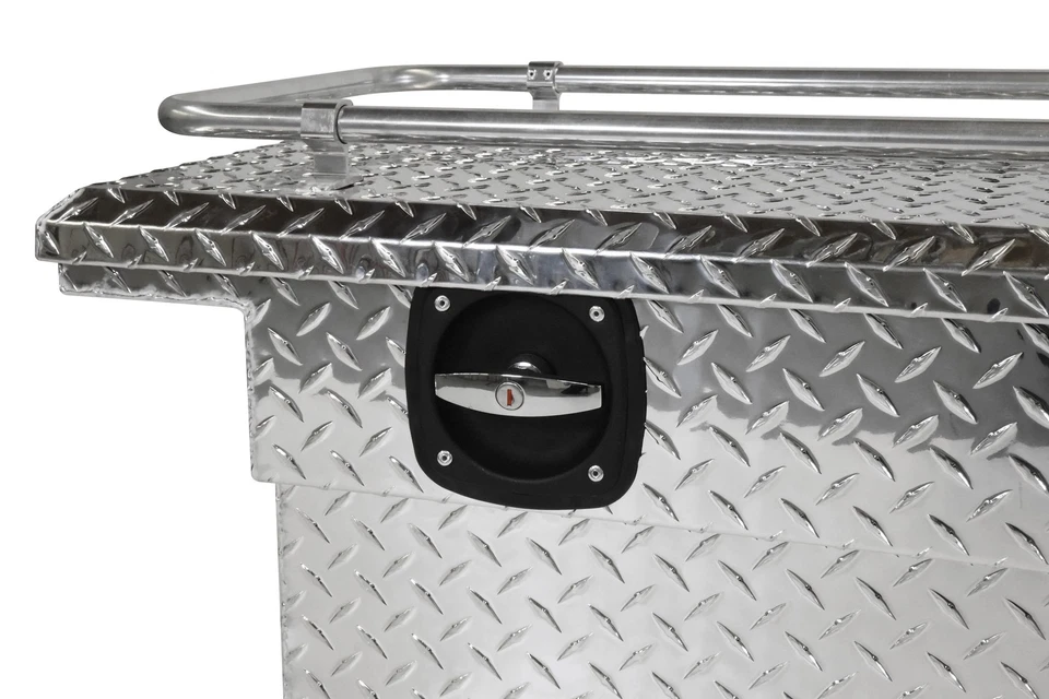 For GMC Sierra 1500 99-18 Tool Box Trail Lock Low Profile Single Lid Crossover Foto 2 de 4