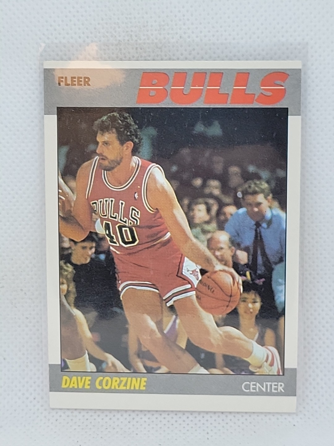 Dave Corzine 1987/88 Fleer Basketball  #22 NrMt