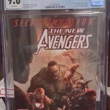 Marvel Comics New Avengers #40 CGC 9.6 Secret Invasion Bendis Cheung