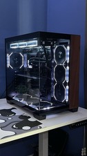 Custom High End 4K Wood/Black Gaming PC - Ryzen 7 7700X, RX 7900 XT, 32GB, 2TB