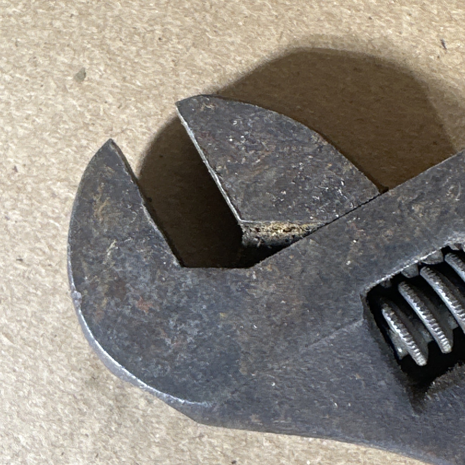 Vintage J.H. Williams & Co. 6” Adjustable Wrench Locking Made In USA