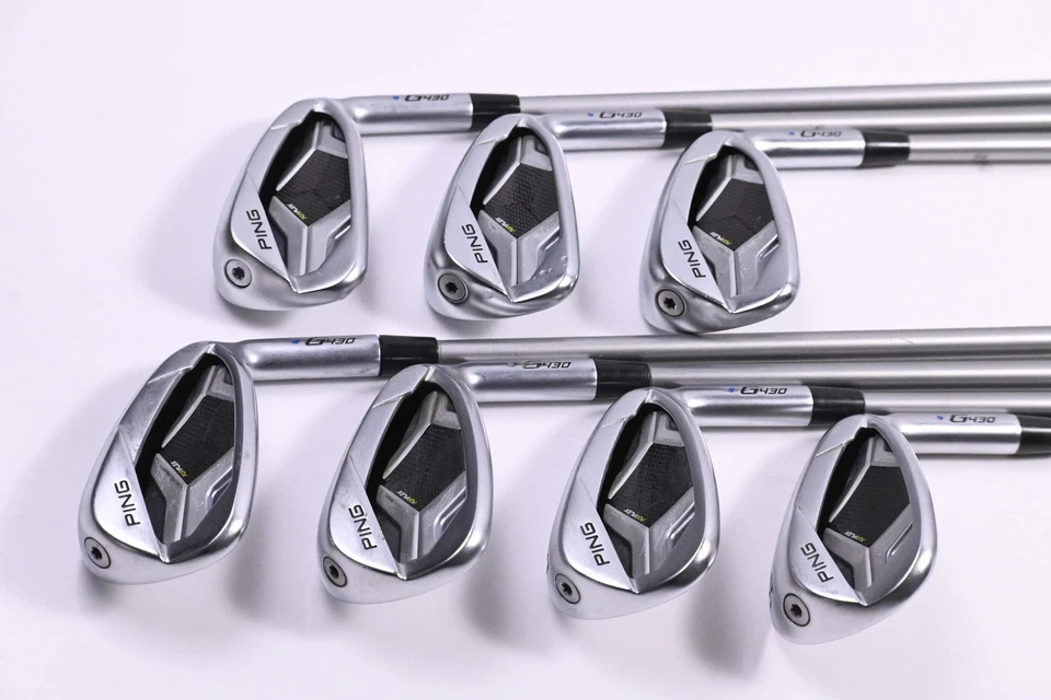 Ping G430 Irons / 6-PW+45+54° / Blue Dot / Senior Flex Ping Alta Quick 45 Shafts - Image 2 of 4