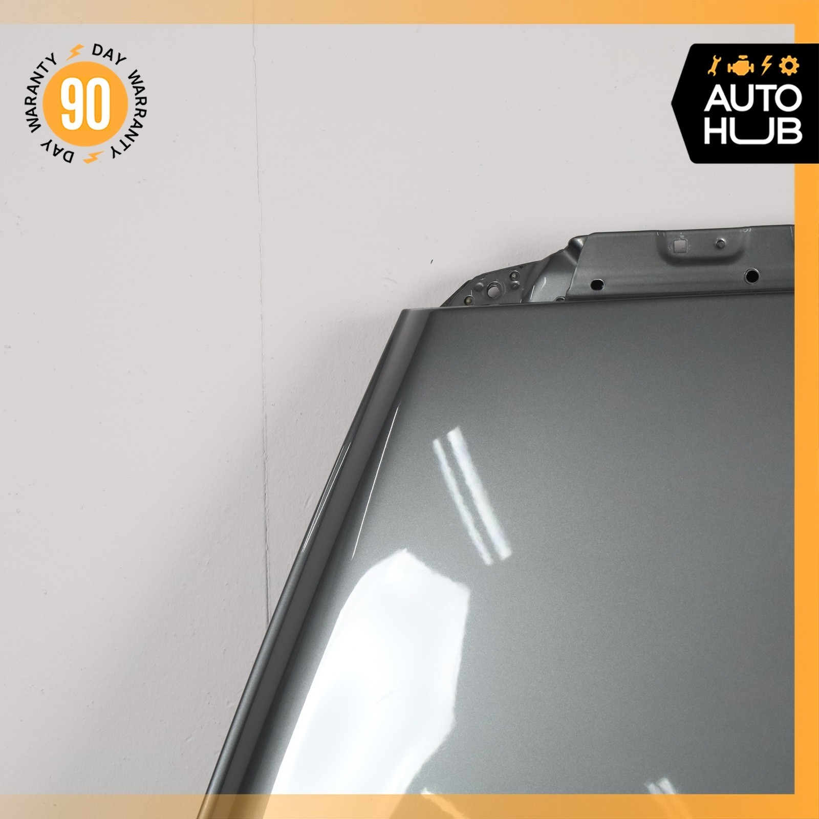 03-13 Bentley Continental GTC GT Hood Bonnet Cover Panel Assembly Gray OEM 43k