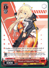 "Miracle of Makeshifts" Tove - Nikke NIK/S117-E074 - Weiss Schwarz TCG Card