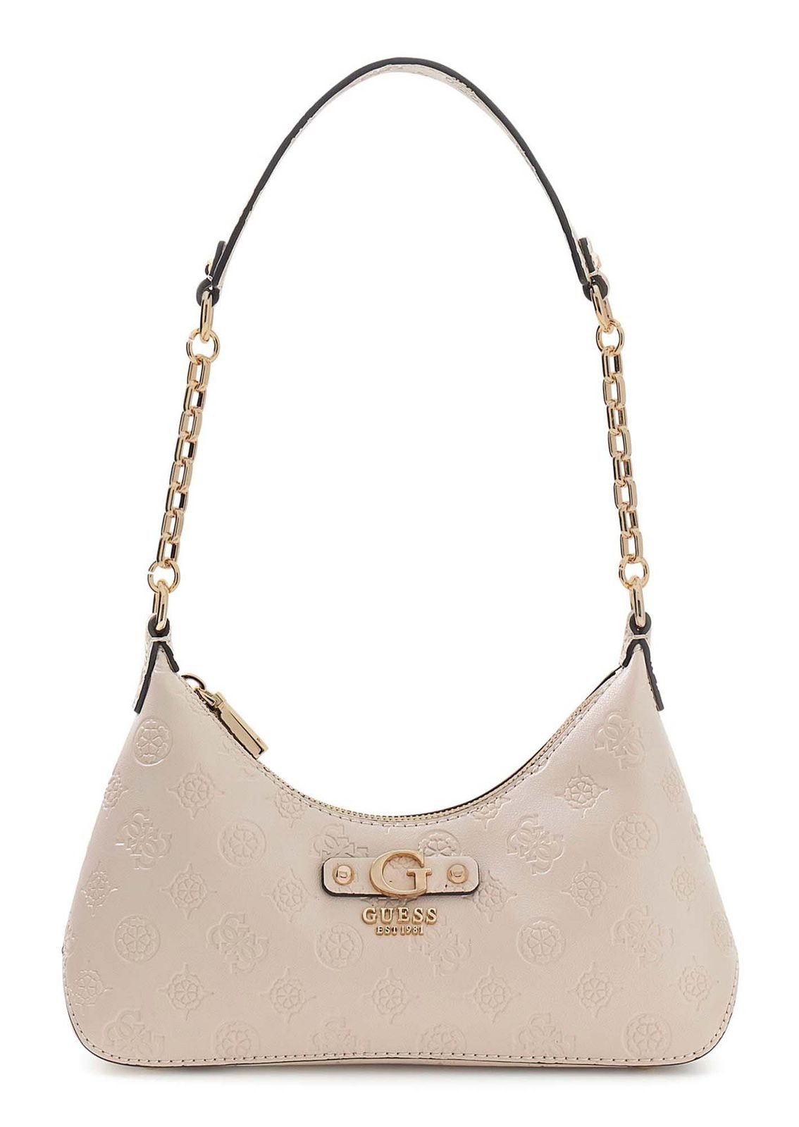 GUESS shoulder bag Dita Shoulder Bag Light Taupe Logo