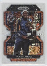 2022 Panini Prizm WNBA White Sparkle Prizm Tina Charles #200 0fo5