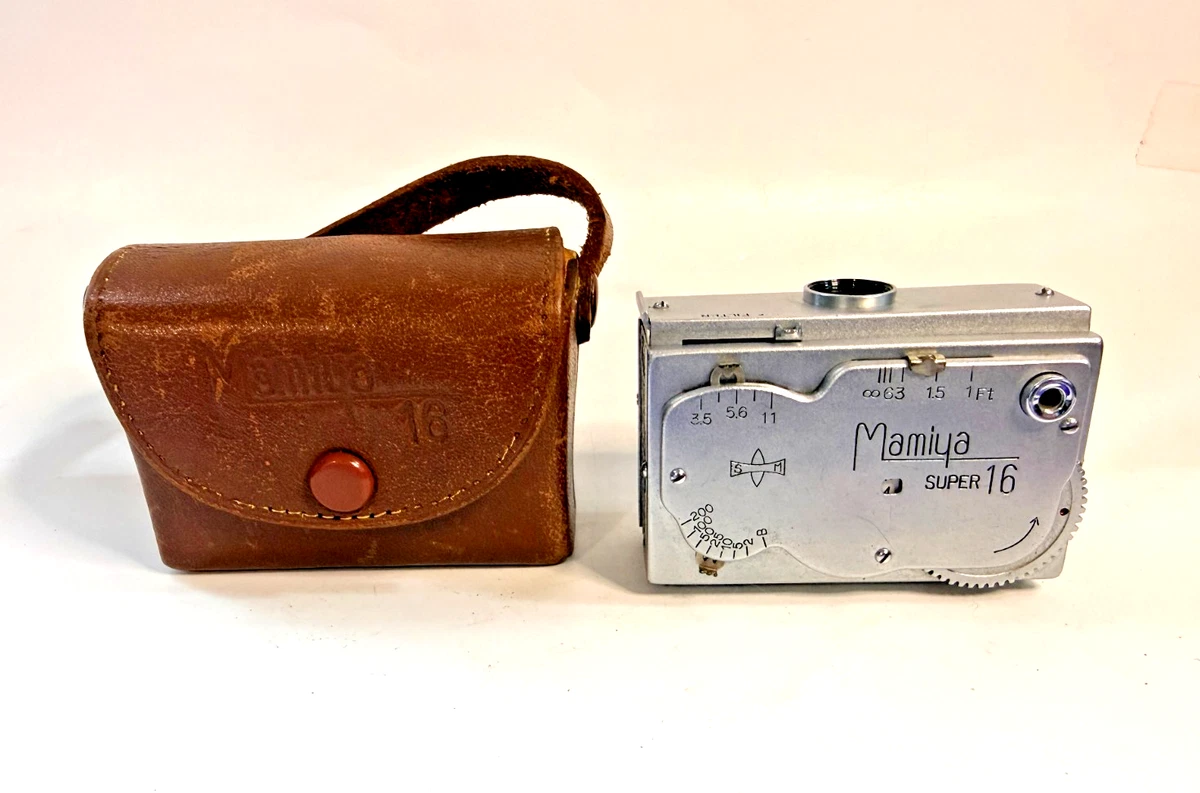 MAMIYA-16 SUPER 25mm F3.5 《 動作品 レザーケース付 【公式通販】