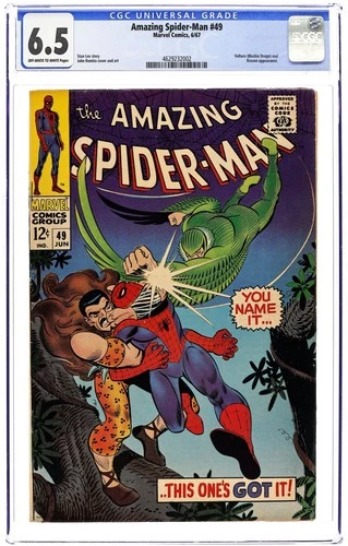 Amazing Spider-Man #49 CGC 6.5 1967 4629232002