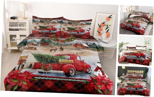 Christmas Down Comforter Size Red Christmas Comforter Set King Christmas Truck