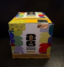 Online Exclusive Panini FIFA World Cup 2026 GOLD Sticker Box 50 Packs - Ship Now
