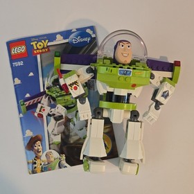 LEGO Construct-A-Buzz Toy Story 7592 Almost complete 205 pcs Buzz Lightyear