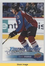 2016-17 Upper Deck UD Canvas Young Guns Chris Bigras #C103 READ 0g4