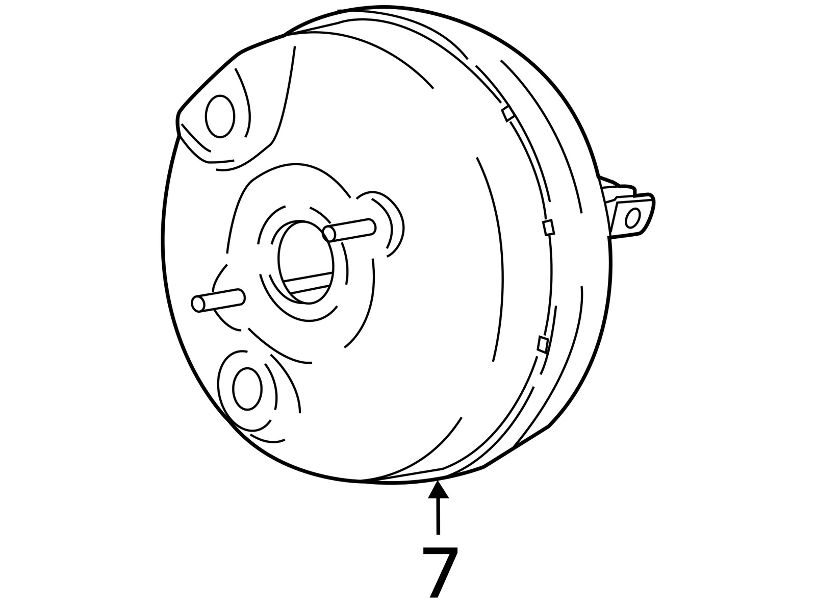 Power Brake Booster Fits 15-23 EDGE 832959