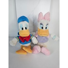 Disney Junior Clubhouse Donald Duck Daisy Duck Plush Stuffed Animals Lot of 2