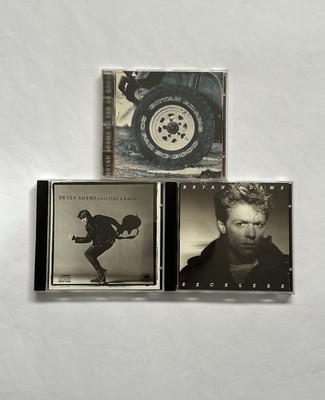 Bryan Adams Original Music Album CDs 3 Pack