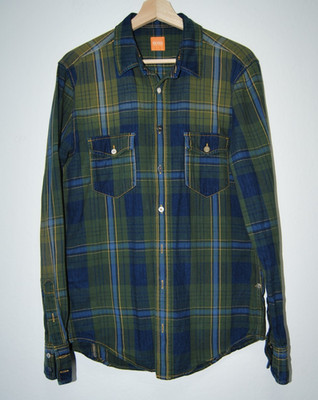 BOSS Hugo Boss Herren Jeanshemd Gr. M