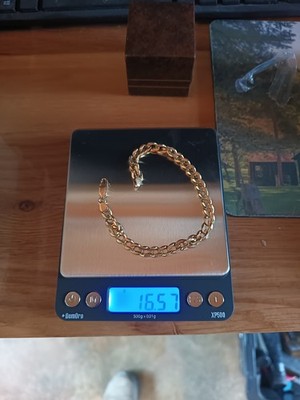 14 Karat Gold Kubanische Kette OTC Made In Italy 16 Gramm 