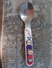 Vintage Teletubbies Kids Childrens Spoon 1998 Stainless Steel