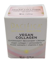 Pacifica Vegan Collagen Overnight Recovery Cream 1.7 oz New In Box