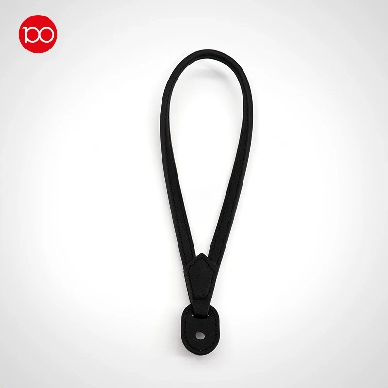 Correa de muñeca de cuero Leica con solapa de protección para cámaras Leica M y X Foto 3 de 4