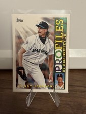 2026 Topps Series 1 TP-25 Randy Johnson Profiles by Ken Griffey Jr Insert Card
