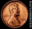 1956-D Lincoln Wheat Cent - Choice Gem Brilliant Uncirculated  No Reserve #L4436