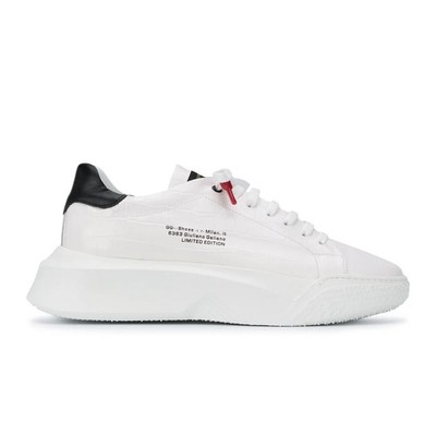 Giuliano Galiano Nemesis Men White Sneakers 43EU - 10USA Size. Limite Edition