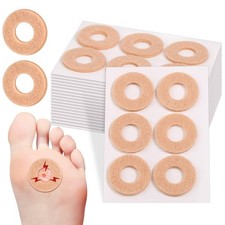 84 Pcs Callus Cushions for Bottom of Feet Self Adhesive Donut Corn Remover Pads