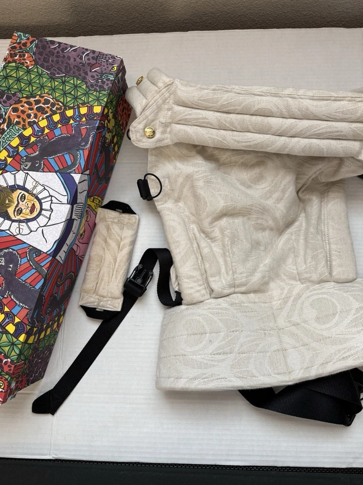 Portabebés Artipoppe Zeitgeist Argus Avena en Lino Usado Excelente Estado - Imagen 3 de 4