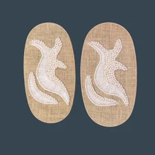 Handmade Oval Woven Wall Decor With Coastal Nautical Vibes