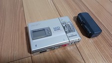 SONY MZ-R50 MiniDisc MD Player Walkman Silver Recorder Tested Working