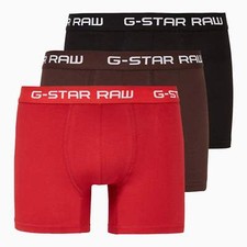 G-Star Raw Men's Classic Trunk Color 3 Pack Boxers