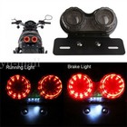 Universal Motorcycle 40 LED Rear Tail Light Motorbike Twin Brake Indicator Lamp