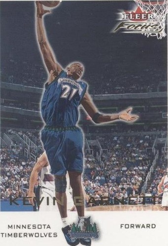KEVIN GARNETT 2000-01 Fleer E-X #50 Essential Credentials Now 122 