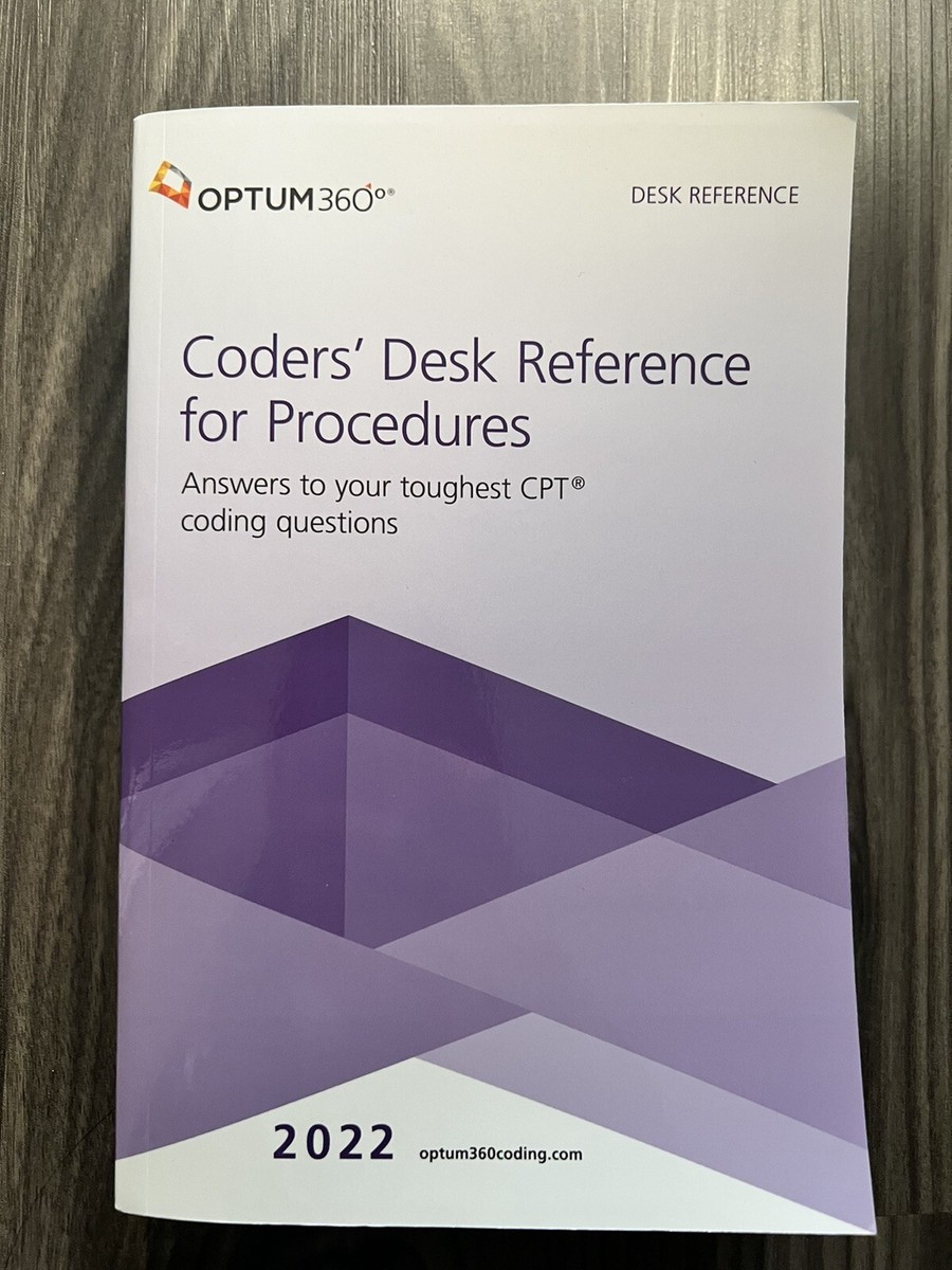 2022 Coders Desk Reference for Procedures - Paperback By Optum360