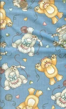 RARE! CATS PLAYING WITH YARN - DIANNA MARCUM - MARCUS BROS. -BTHY -18"X44"