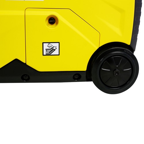 Portable Power Inverter Generator 4 Stroke 4500w Electric Start 212CC w/ Wheel - Picture 9 of 12