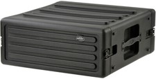 SKB 4u Space Rack Road Case DJ Studio Live Case 17.6" Rail To Rail 1SKB-R4U
