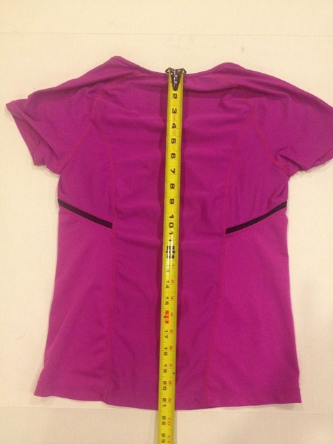 Nike Fit Dry Pink reflective athletic sport active shirt top Womens S Small 4-6 | eBay