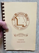 The Baptist Home Cookbook Ironton Chillicothe MO 1988 Christian Rare