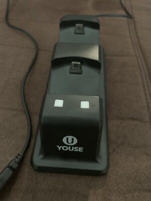 YOUSE PS4 Dual Wireless DUALSHOCK Controller Charger PlayStation 