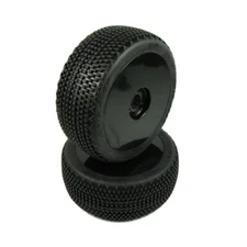 Performa Gridlock V2 1:8 Mounted Tire (Pink Compound) (Black Carbon Wheel) 1pr