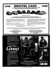 PRINT AD 1990 Cirrus The Spirit of Adventure B3 Gunners & RAF Flying Jackets
