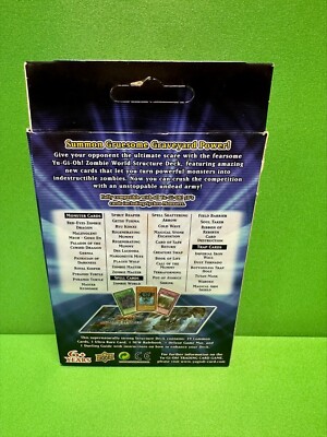 2008 Yugioh 5Ds Zombie World 1st Edition Structure Deck