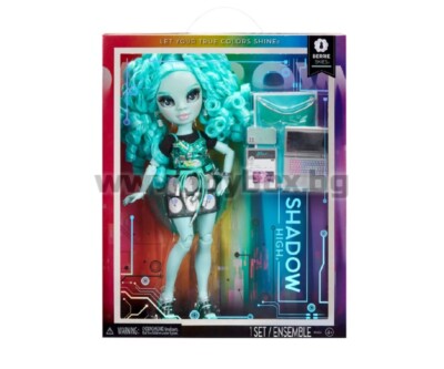 Rainbow Shadow High Doll Berrie Skies Full Set With Laptop & Phone Blue NEW 2023