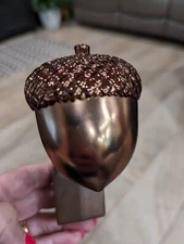 Bath & Body Works Fall Autumn Wallflower Fragrance Diffuser Brown Metallic Acorn